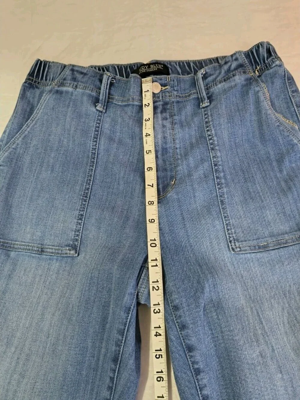 Judy Blue High Waisted Utility Blue Jeans Style #JB88496MD